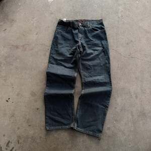 Vintage Perry Ellis America Blue Denim Jeans Men's 34x32